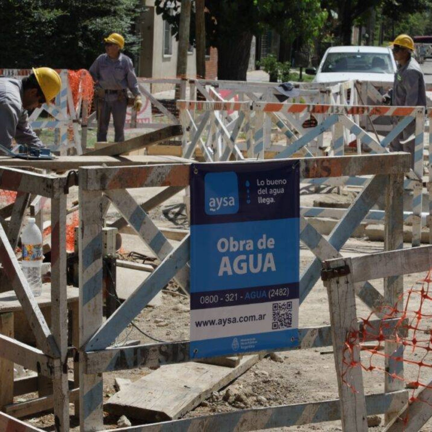 AySA trabaja para normalizar el servicio de agua potable en Merlo y San ...