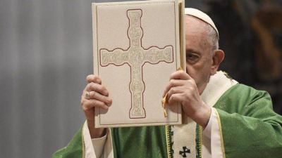 El Papa Francisco celebra el cuarto domingo de la Palabra de Dios