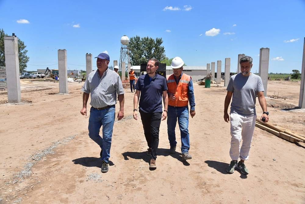 Avanza la construccin del Centro de Gestin Ambiental Villa Mara-Villa Nueva