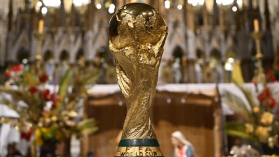 La Copa del Mundo visitó a la Virgen de Luján