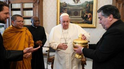 El Papa a budistas: no hay conversi�n ecol�gica sin conversi�n del coraz�n