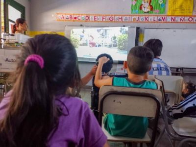 En el receso escolar, el Municipio de Tigre y la Provincia llevan adelante el programa Escuelas Abiertas en Verano para chicos y chicas