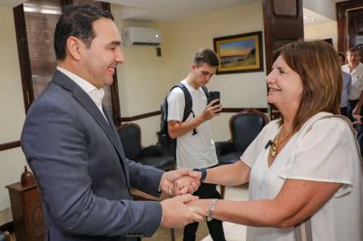 Patricia Bullrich se reunió con Gustavo Valdés: “Tiene orden económico y social, lo que queremos para la Argentina”