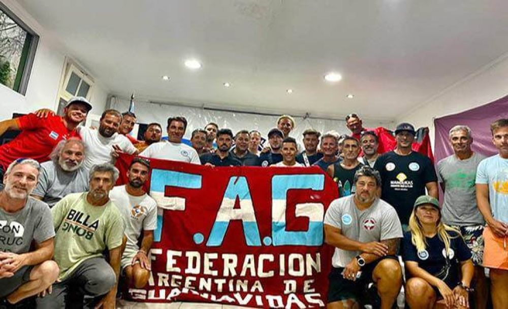 La Federación Argentina de Guardavidas se reunió en la CGT Regional