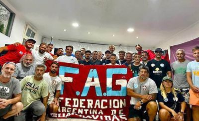 La Federación Argentina de Guardavidas se reunió en la CGT Regional