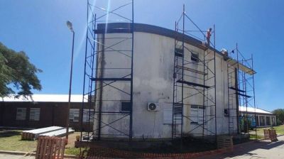 Presidente Per�n: Renovaron techos de varias salas del hospital Dra. Cecilia Grierson