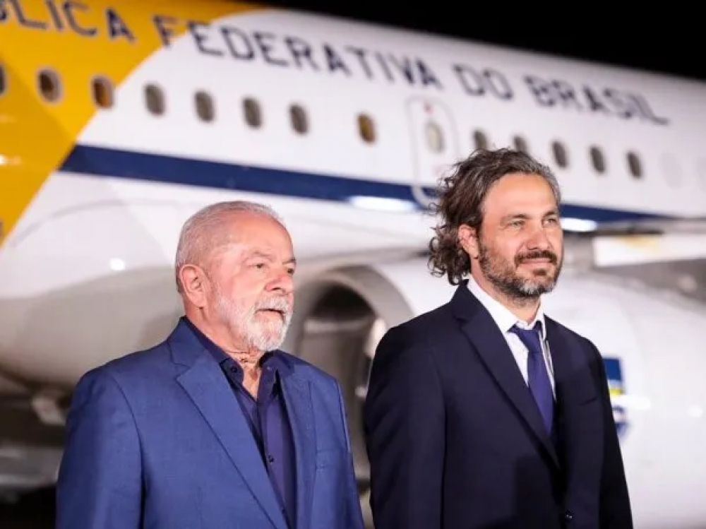 Santiago Cafiero celebr la llegada de Lula da Silva: 