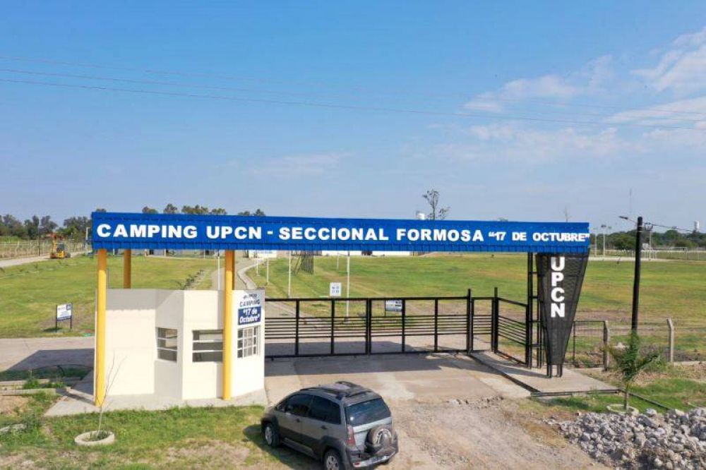 El gobernador Insfrán inaugurará el camping de UPCN