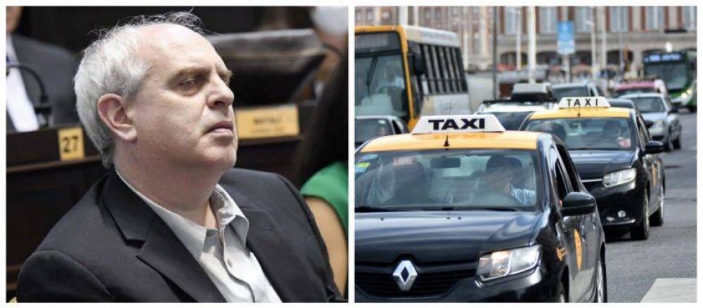 Alejandro Rabinovich respald a Montenegro y descart un acuerdo con taxistas y remiseros