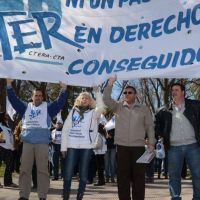 Primer conflicto docente del 2023: gremio de Río Negro lanzó jornada de protestas