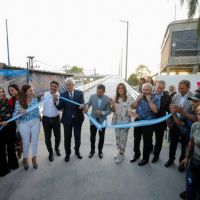 Ezeiza: inauguran un nuevo puente modular que mejora la seguridad ferroviaria de la Línea Roca