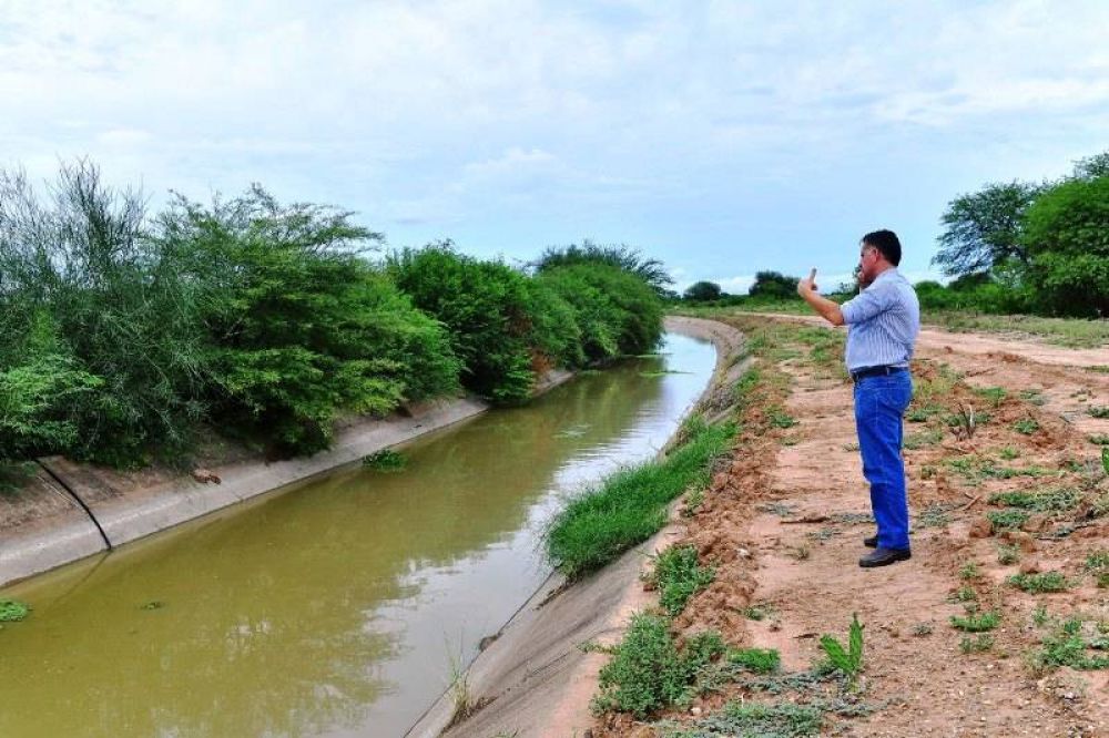 El Gobierno Provincial refuerza obras hídricas ante la emergencia por la extrema sequía
