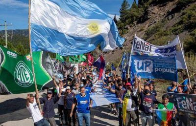 Por la recuperación de la soberanía, ATE y la CTA Autónoma marchan mañana a Lago Escondido