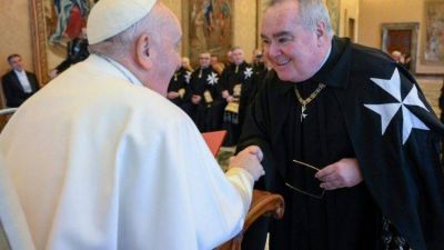 El Papa a la Orden de Malta: Sigan adelante permaneciendo fieles a Cristo