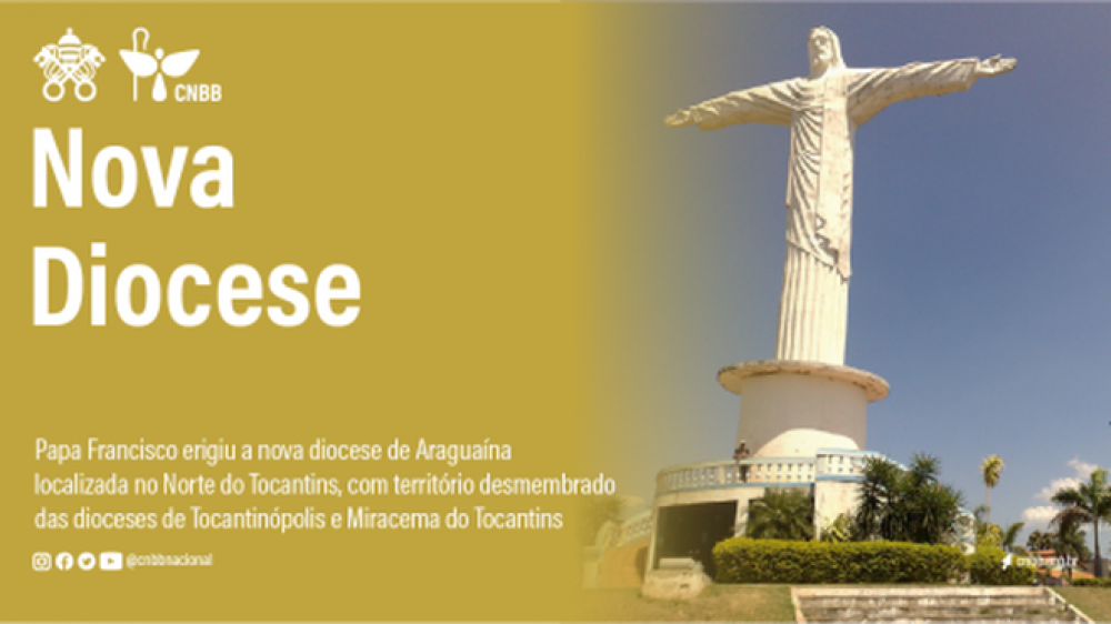 Papa Francisco crea la dicesis de Araguana (Brasil)