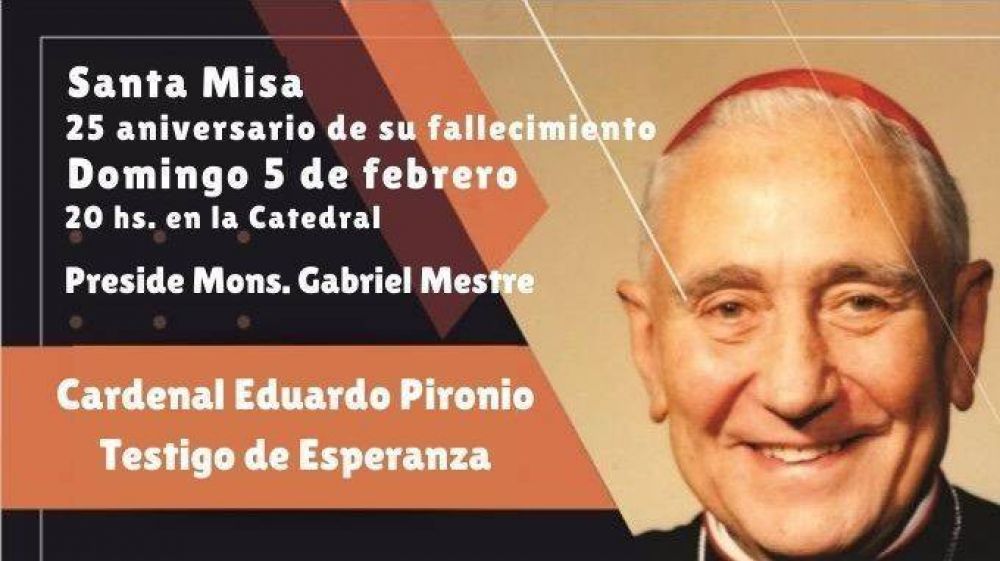 Misa por los 25 aos del fallecimiento del venerable Cardenal Pironio