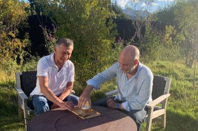 El beso al se�or de los anillos