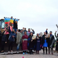 Mapuches bloquean empresas de tratamiento de residuos petroleros