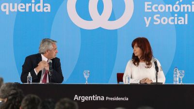 Alberto Fern�ndez y Cristina Kirchner retomaron el di�logo, pero persisten las diferencias sobre el alcance de la mesa electoral