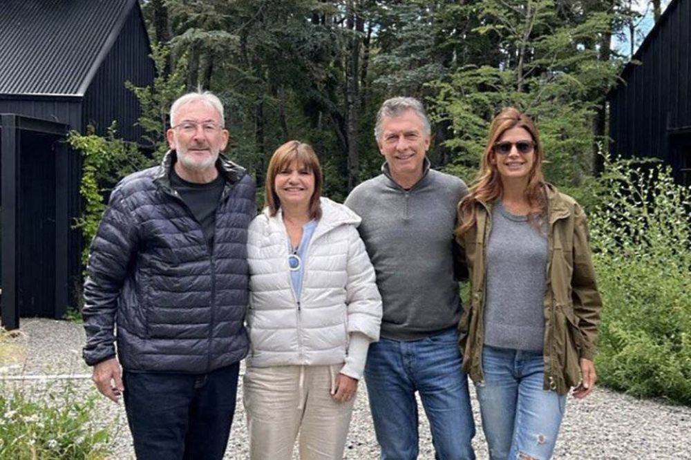 Almorzando (caro) con Patricia Bullrich