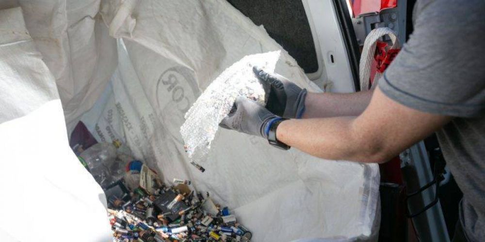 Sacate las pilas: en enero se recolectaron ms de 36.000 unidades que sern recicladas