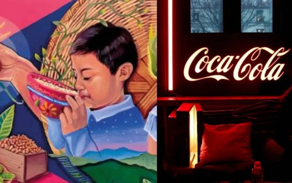 Denuncian a Coca-Cola de plagiar campaña de murales Oaxaca Sin Chatarra