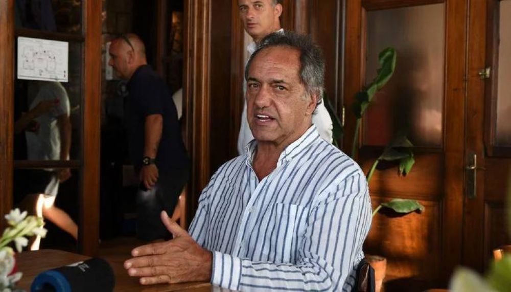 Daniel Scioli pidi� una PASO en el Frente de Todos: 