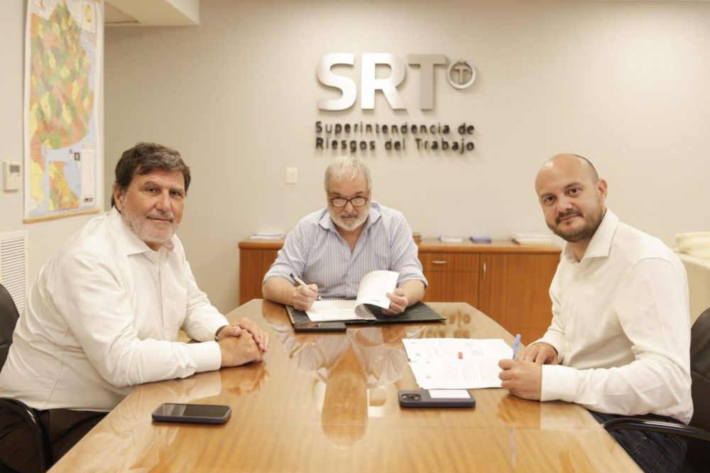La Ciudad y la SRT firmaron un convenio para fortalecer las polticas de prevencin de riesgos del trabajo