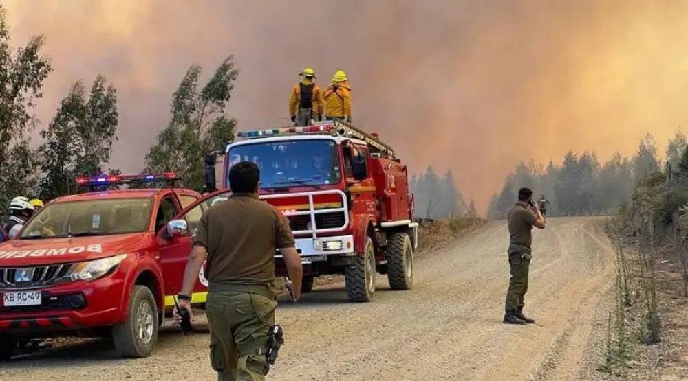Critas Chile lanza campaa frente a graves incendios forestales que dejan 22 muertos