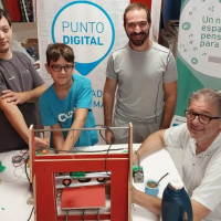 Laboulaye: fabrican impresora 3D a partir de materiales reciclados