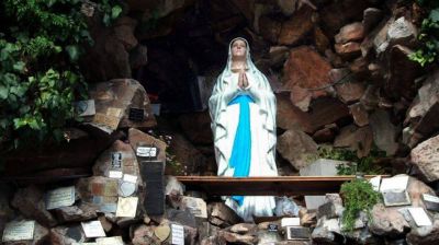 Se desarrolla en Mar del Plata la novena a la Virgen de Lourdes