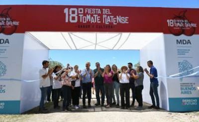 El RENATRE presente en la 18° Fiesta del Tomate Platense