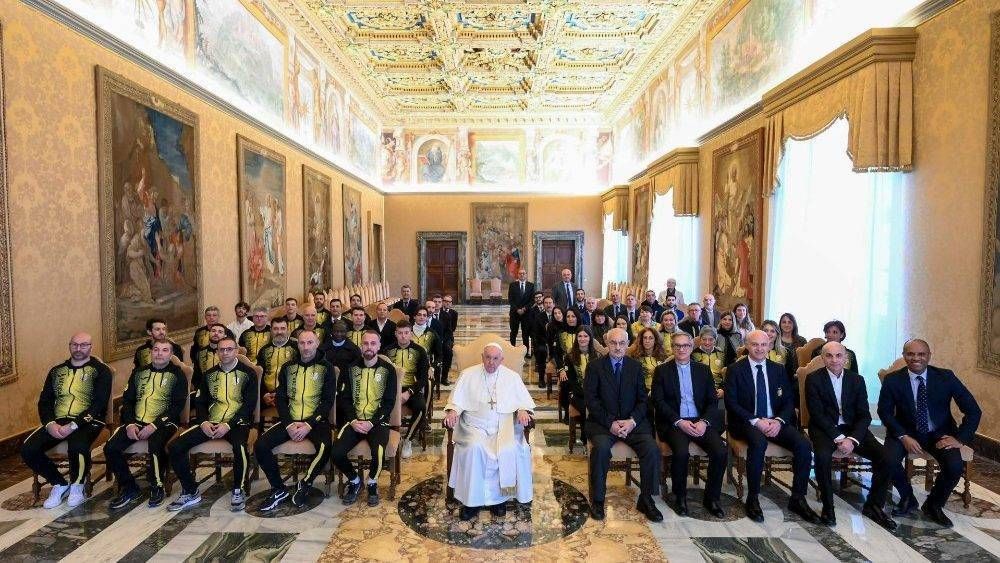 El Papa a la Asociaci�n �Sport in Vaticano�: El deporte es una met�fora de la vida