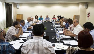 Vaquero y García representaron a pasteleros de Mar del Plata en una reunión de secretarios generales de todo el país