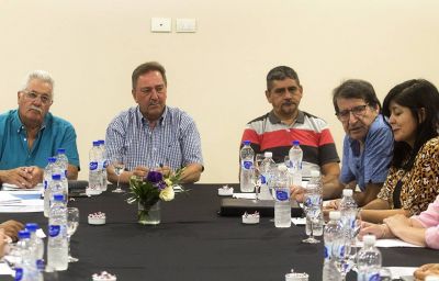 Pasteleros reunió a secretarios generales y destacó la «unidad federal» de la organización