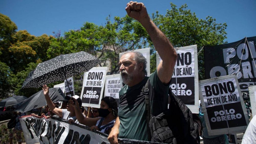 Las organizaciones sociales redoblan su presin sobre Tolosa Paz y lanzan otro campe para denunciar despidos en el Potenciar Trabajo