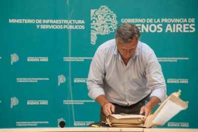 La Provincia licit� obras de agua para Bol�var y 9 de Julio