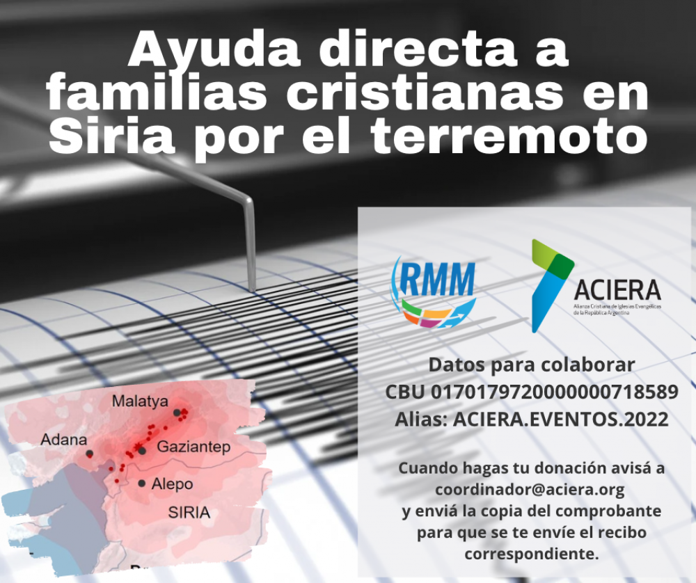 Ayuda directa a familias cristianas en Siria