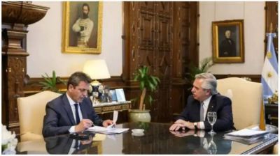 Tras conocerse el 6% de inflaci�n de enero, Alberto Fern�ndez y Sergio Massa se reunieron en Casa Rosada