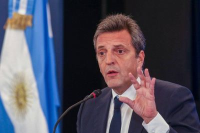 La inflaci�n es una piedra en el zapato de Massa