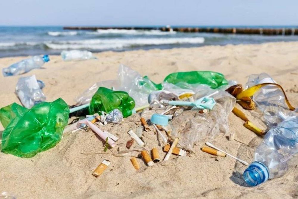 Ms del 70% de los residuos en playas bonaerenses son plsticos