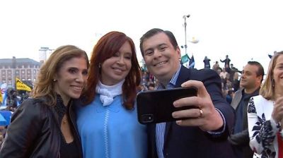 Zamora y Ledesma Abdala saludaron a Cristina Kirchner por su cumpleaños