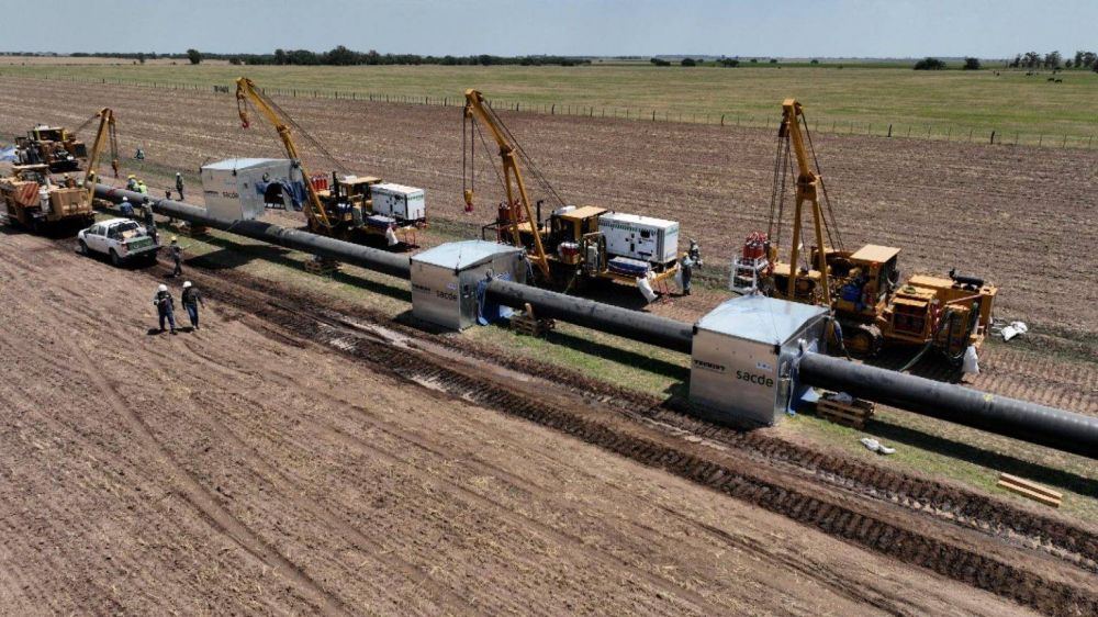 ENARSA inform que el gasoducto Kirchner se terminar antes del invierno