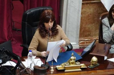 Tras cuatro meses de inactividad, el Senado volverá a sesionar y Cristina Kirchner hará su reaparición en público