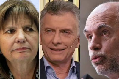 Mauricio Macri, Patricia Bullrich y Horacio Rodrguez Larreta buscaron descomprimir la tensin poltica en Mendoza