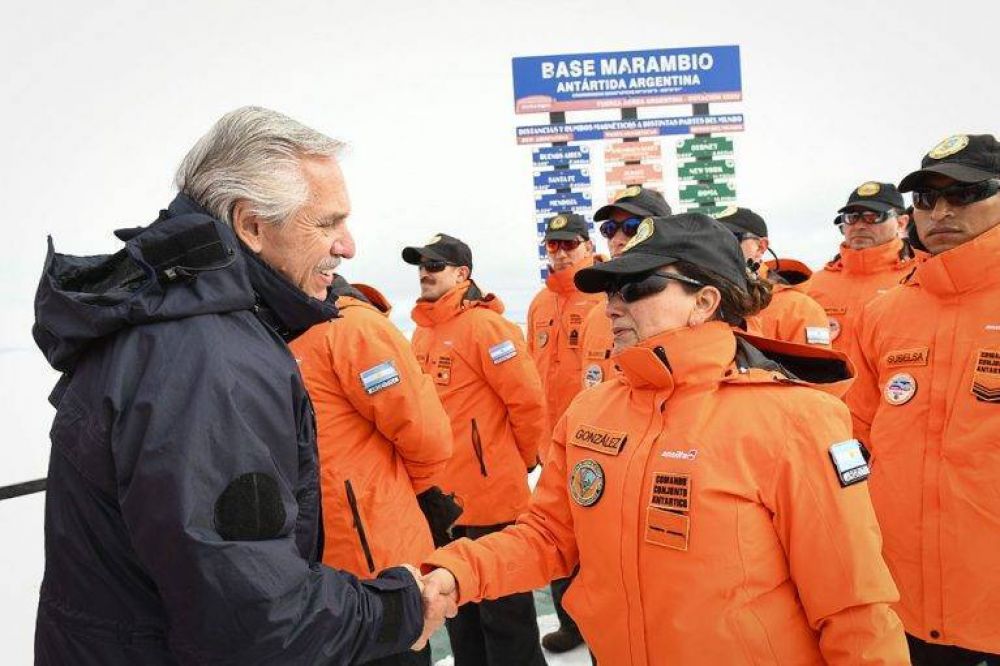 Alberto Fernndez: la Antrtida es un enclave vital de la soberana territorial y poltica de la Argentina