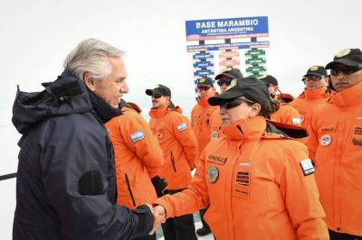 Alberto Fernández: la Antártida es «un enclave vital de la soberanía territorial y política» de la Argentina