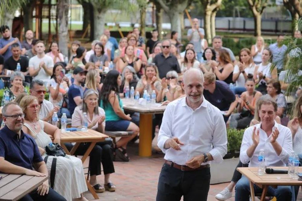Larreta presidente, D�a 1: del discurso antigrieta a la confrontaci�n, en seis horas