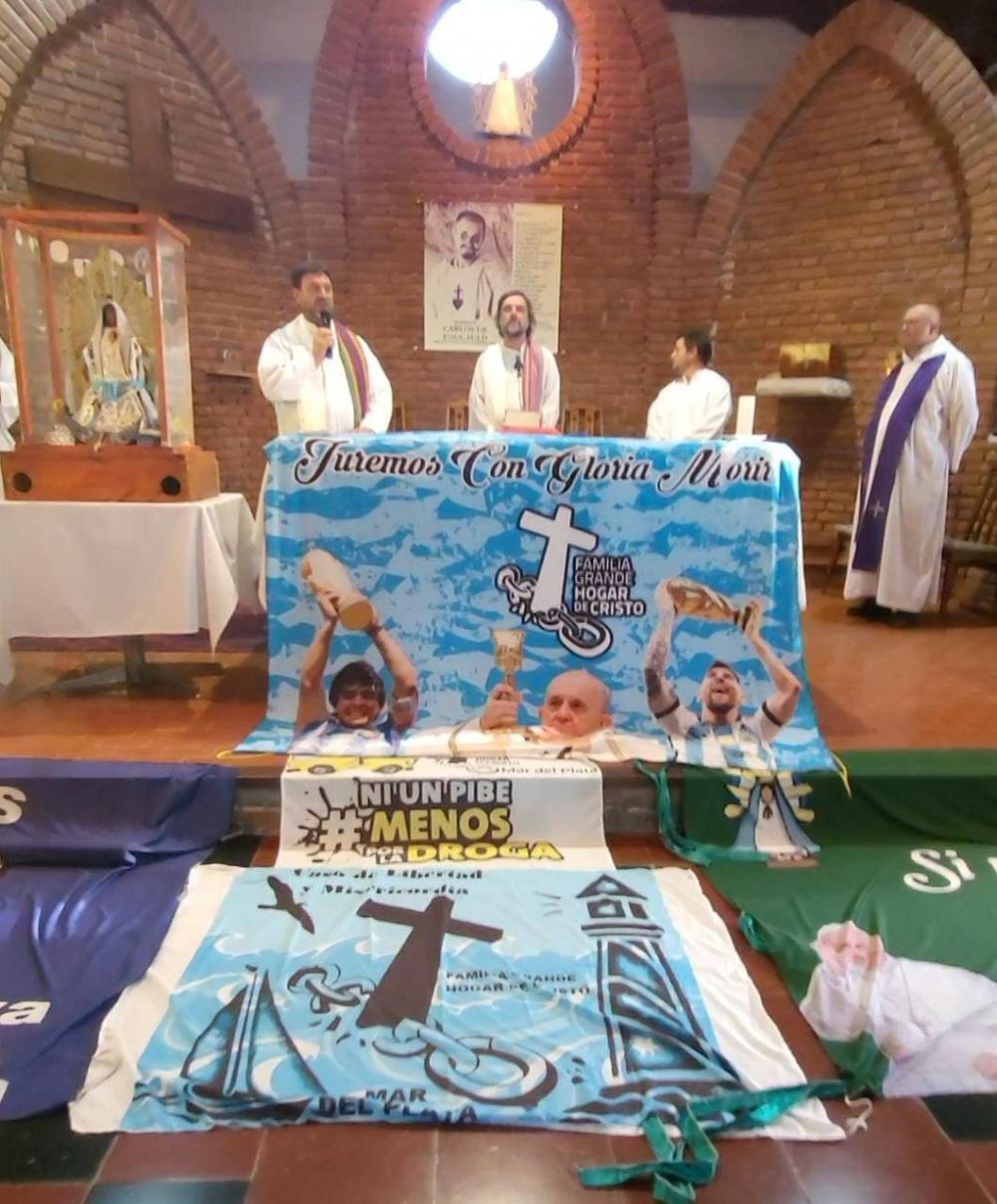 Peregrinacin de los Hogares de Cristo: En Mar del Plata vamos haciendo un camino con la propuesta de los Hogares de Cristo