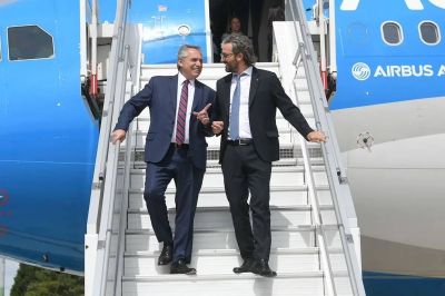 Santiago Cafiero contest� las cr�ticas de M�ximo Kirchner y Juan Grabois al Presidente